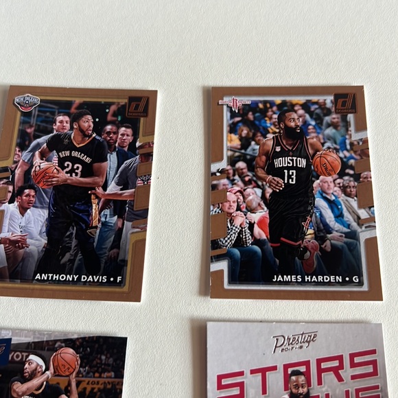 Anthony Davis, James Harden, Dwayne Bacon, Dwayne Wade, Josh Hart (12 card lot) - Picture 4 of 9